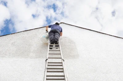 Peinture extérieure à Bouzon-Gellenave — façades et ravalement